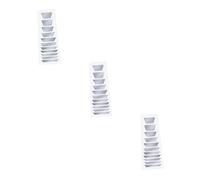 BESTonZON 3pcs Guitar Stickers for Fretboard Trapezoid Shape Rock Decals Non-adhesive Leftover Guitar Fingerboard Inlay