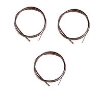 BESTonZON 3pcs Guitar Trim Strips Diy Guitar Repair Kit Purfling Strips Abalone Look Handmade for Ukulele Bass