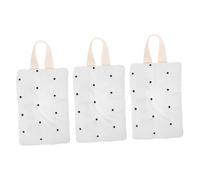 BESTonZON 3pcs Hanging Tissue Bag Wipe Dispenser Storage Reusable Portable Travel Wet Tissue Dispenser Bag for Car and Home Use