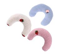 BESTonZON 3pcs Indoor Cat Pillows: Soft Cat Calming Pillow With Cute Pattern For Comfort - Machine Washable For Small Pets' Sleep