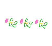 BESTonZON 3pcs Jumbo Pulling Balls for Eco Friendly Plastic Outdoor and Indoor Random Color Cooperative Family Game to Promote Physical and Mental Health for Ages Random Color