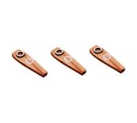 BESTonZON 3pcs Kazoo Ukulele Partner Mouth Flute Wood Harmonica Educational Toy Wooden Guitar Partner Musical Instrument Orff Instrument