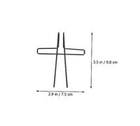 BESTonZON 3Pcs Metal Music Book Page Clips Reading Page Holder for Music Cookery Books Notebooks Multi-Function Portable Score Separator for Easier Viewing Random Color