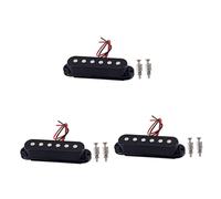 BESTonZON 3pcs Metal Single Coil Pickup Neck Rail for Electric Guitar Single Humbucker Guitar Parts Musical Instruments Accessories