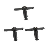 BESTonZON 3pcs Mini Smartphone Camera Tripod Stand Holder Portable Desktop Non-slip Compact for Outdoor Livestream Microphone Compatible Selfie Stick