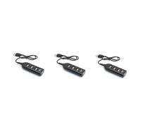 BESTonZON 3pcs Multi Usb Port Usb Hub Port for Computer Laptop Pc Tablet Smart Phone