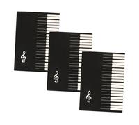 BESTonZON 3pcs Music Writing Composition Notebook Staff Notebook for Guitar Piano Staff Manuscript