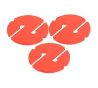 BESTonZON 3pcs Orange Cave Diving Markers Round Dive Line Indicators Technical Guide Rope Navigation Tool for Professional and Technical Cave Divers Enhanced Underwater Safety Durable and