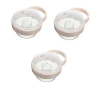 BESTonZON 3pcs Pacifier Holder Case Travel Pacifier Storage Dummy Case for Travel Portable Container Compact Storage Box