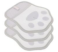 BESTonZON 3pcs Pet Hair Removal Gloves for Cats and Dogs Grooming Gloves Static Removal Reusable for Shedding Bathing Cleaning Supplies