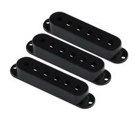 BESTonZON 3pcs Pickup Cover Case Plastic Pickup Housing for Single Coil Guitar Parts for Electric Guitar