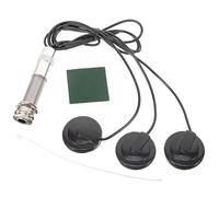 BESTonZON 3pcs Pickup Patch Amplifier for Electric Guitar Electric Guitar Amplifier Pre Pickup for Acoustic Guitar Fork Guitar Pickups Guitar Dual System Banjo Plastic Electronics Black