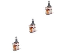 BESTonZON 3pcs Push Pull Potenti Shaft for Guitar Bass Audio Potenti Meters Guitar Volume Suitable for Amp Control Knobs