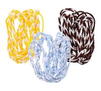 BESTonZON 3pcs Rabbit Leash Squirrel Leash Rope Outdoor Hamster Nylon Comfortable Breathable Walking Rope for Bunny Hamster Small Animals Random Color