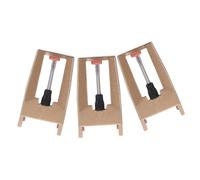 BESTonZON 3pcs Replacement Record Player Needles Turntable Needle Cartridge for Vinyl Records Gold Aluminum Stylus High Fidelity Sound Quality