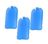 BESTonZON 3pcs Reusable Ice Packs for Lunch Bags Freezer Blocks for Cooling Compact and Lightweight Design for Milk Transport and Outdoor Use Made From Durable Pe Material