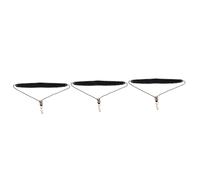 BESTonZON 3pcs Saxophone Mouthpiece Accessories Set Padded Sax Neck Strap Harness Metal Snap Comfortable Fit for Sax Players