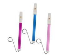 BESTonZON 3pcs Slide Whistle Musical Instruments Creative Blowing for Music Learning and Imagination Development Blue Pink Purple Playthings