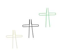 BESTonZON 3pcs Steel Music Book Clips with Strong Clamping Force and Wind-resistant Design, Manual Page Holder for Lectures and Cooking Recipes, Piano Score Fixing Page Anchor Book Holder Random Color