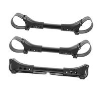 BESTonZON 3Pcs Stroller Connectors for Twins, Dual Detachable Pram Adapter Clips, Adjustable Length Lightweight Aluminum Connectors for Travel Theme Parks