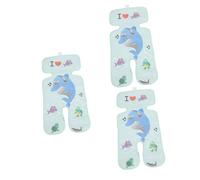 BESTonZON 3pcs Stroller Cooling Cushion Summer Stroller Ice Silk Mat Boy Girl Cool Mat Comfortable Seat Pad for Boy Girl Pram Cushion Use in Hot Weather