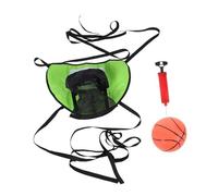 BESTonZON 3pcs Trampoline Basketball Hoop with Pump Mini Balls for Outdoor Fun Easy to Install Trampoline Accessories for Backyard Garden Playtime