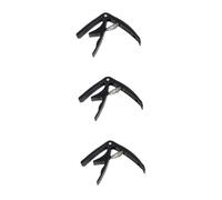 BESTonZON 3pcs Ukulele Guitar Capo for Acoustic Guitar Replacement Capo Clamp Design for Ukulele Music Practice