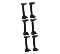 BESTonZON 3pcs Violin Chin Rest Screws Violin Part Handy Violin Shoulder Rest Violin Fittings Chin Rest Screw for Violin Musical Instrument Parts Violin Accessory Black Stainless Steel