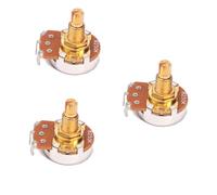 BESTonZON 3pcs Volume Potentiometer Electric Guitar Potentiometer B250k Potentiometer