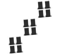 BESTonZON 3sets 9v Pickup Battery Box for Guitar Active Battery Case Holders Bass Guitar Compartment Unique Design for Players 4pcs*3
