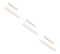 BESTonZON 3sets Acoustic Ukulele Saddle and Nut Kit Buffalo Bone Replacement for Old Uke Accessories