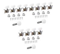 BESTonZON 3sets Banjo Tuning Pegs and Easy Installation Configuration for Musical Instruments Replacement for Old Tuners