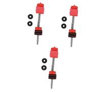 BESTonZON 3sets Drum Parts Cymbal Nuts Quick Release Double-braced Stacker Standard Cymbal Jazz Accessories