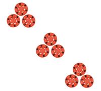 BESTonZON 3sets Hockey Balls Durable Training Equipment for Inline Hockey Games for Surfaces High Hardness Smooth Surface for Accurate Shots 3pcs*3