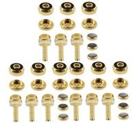 BESTonZON 3sets Metal Trumpet Button Accessories for Cornet Horn Valve Repair Rods Replacement Parts Precision Craftsmanship for Musicians