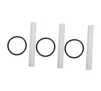 BESTonZON 3sets Singing Bowl Mallet Circle Sheepskin Stick for Meditation and Sound Therapy Accessory for Gong and Singing Bowl Use