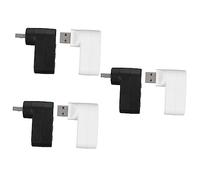 BESTonZON 3sets Usb 2.0 Splitter Adapter 3 Ports Hub for Computer Quick Connectivity Lightweight Heat Dissipation 2pcs*3