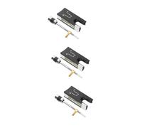 BESTonZON 3sets Violin Bow Frog Replacement for Cello Comfortable Design Violin Bow Parts Musical Accessory Instrument Part