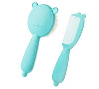 BESTonZON 3sets Wool Brush Scalp Massage Tools Bath Cleaning Brush and Comb for Shower Scrubber for Boy Girl Bath and Accessories
