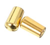BESTonZON 4 Pcs Guitar Switch Cap Pickup Caps Knob for Tip Guitar Electric Guitar Toggle Knob Guitar Caps Electric Guitar Knobs Guitar Tips 3 Way Toggle Tips Guitar Tip Buttons Golden Metal