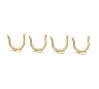 BESTonZON 4 Pcs Small Musical Instrument Accessories Trumpet Front Trumpet Accessories for Trumpet Finger Trumpet Trumpets Trumphet Supplies Golden Copper