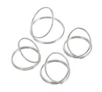 BESTonZON 4-piece Hollow Finger Picks and Thumb Pick Set for Guitar Banjo Mandolin Silver Comfortable Fit for Acoustic and Folk Music