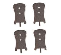 BESTonZON 4 Pieces Silver Metal Erhu Practice Mutes Erhu Silencers Sound Dampers Clips for and Training