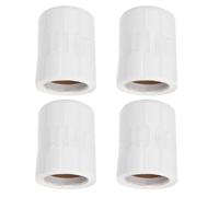 BESTonZON 4 Rolls White Jewelry Price Tags Stickers, 2000 Self-Adhesive Writable Labels for Necklaces Bracelets Earrings, Tear-Resistant Paper Price Display Tags for Retail Use