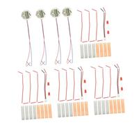 BESTonZON 4 Sets DIY Fruit Battery Science Kit for Potato Lemon Orange Batteries Stem Educational Electricity Experiments for Home Learning and School Projects Interactive Physics Teaching