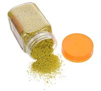 BESTonZON 400Ml Sponge Tree Powder for DIY Crafts, Bushy Tuft Terrain Scatter Powder, Realistic Yellow Ginkgo Grass Decoration for Miniature Fairy Garden and Railway Models