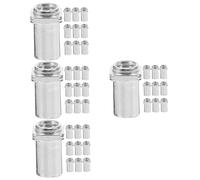 BESTonZON 40pcs Iron Drum Swivel Nuts Replacement Drum Swivel Nuts for Floor and Tom Lug Spare Parts for Snare and Floor Tuning