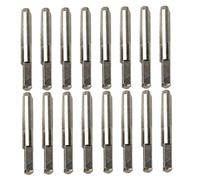 BESTonZON 48pcs Harp String Nails Zither Tuning Nails Metal Musical Instrument String Studs for Lyre Harp Silver Musical Instrument Part