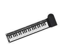BESTonZON 49 Keys Foldable Keyboard Piano Silicone Roll-up Electronic with 10 Rhythms and Speaker for Beginners Advanced Students