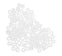 BESTonZON 4bags Diy Beads for Jewelry Making Acrylic Uv Beads Changing Luminous Bracelet Making Kit